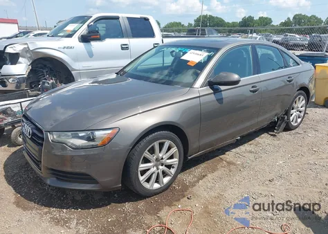 2014 Audi A6 2.0T Premium z USA, uszkodzony, nr VIN WAUGFAFC8EN161482